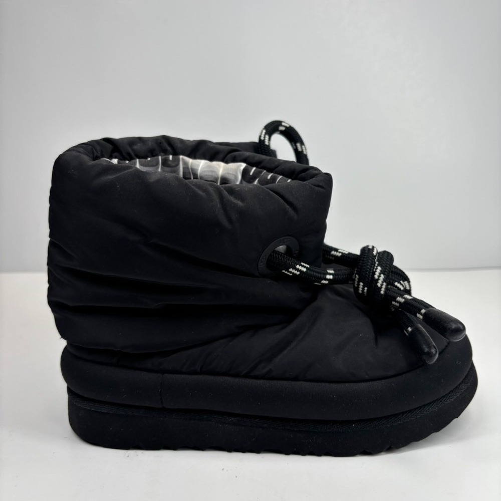 UGG Classic Maxi Short Kids' US Size 1 Black Puffer Winter‎ Snow Boots 1130773K - Picture 10 of 16